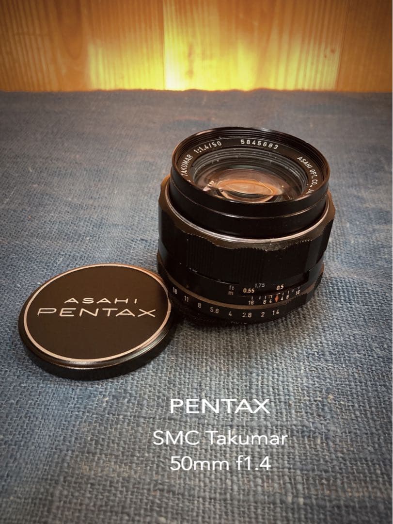 完動＊美品＊pentax spf／smc 50mm f1.4★作例多数＊初期保証