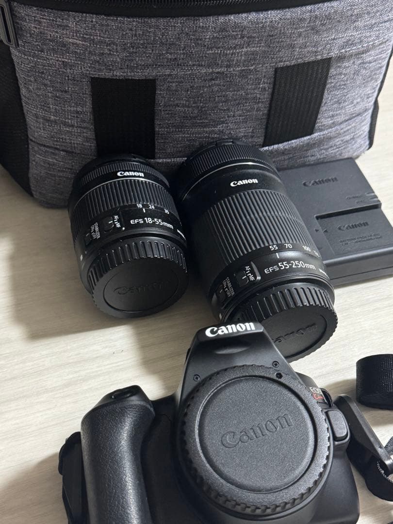 【Canon】デジタル一眼レフカメラ EOSKiss X10 ダブルレンズ