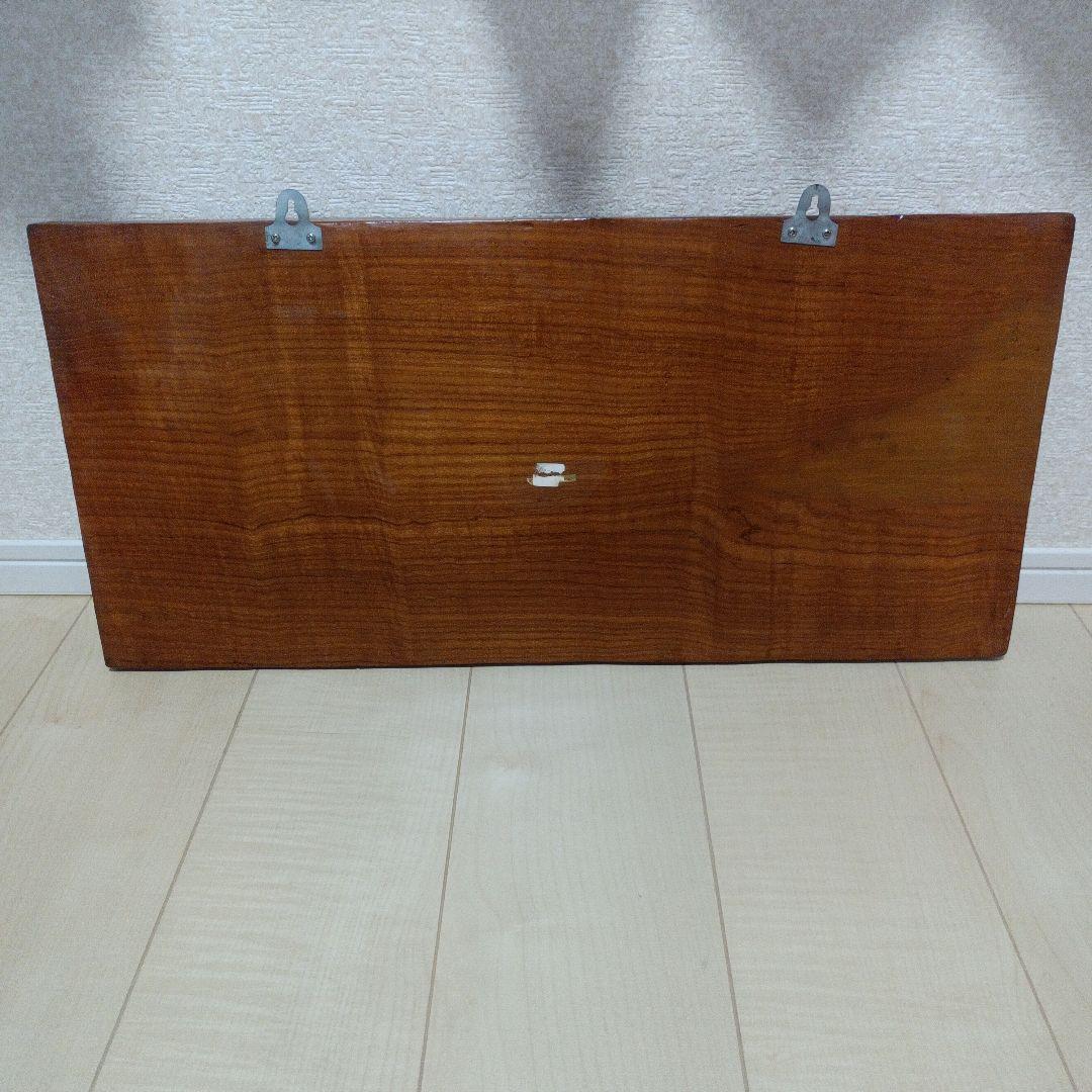 タイ製 手彫り 象 壁掛け木彫アート アジアン 彫刻 雑貨 ヴィンテージ