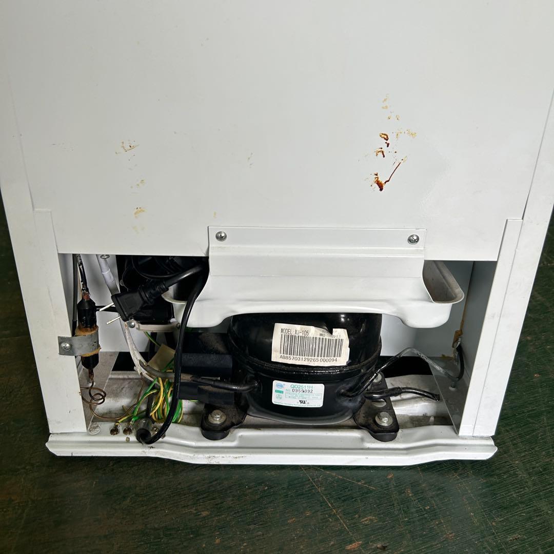 131業務用 冷蔵ショーケース オフィスコンビニ XW-105 左右開き 小型