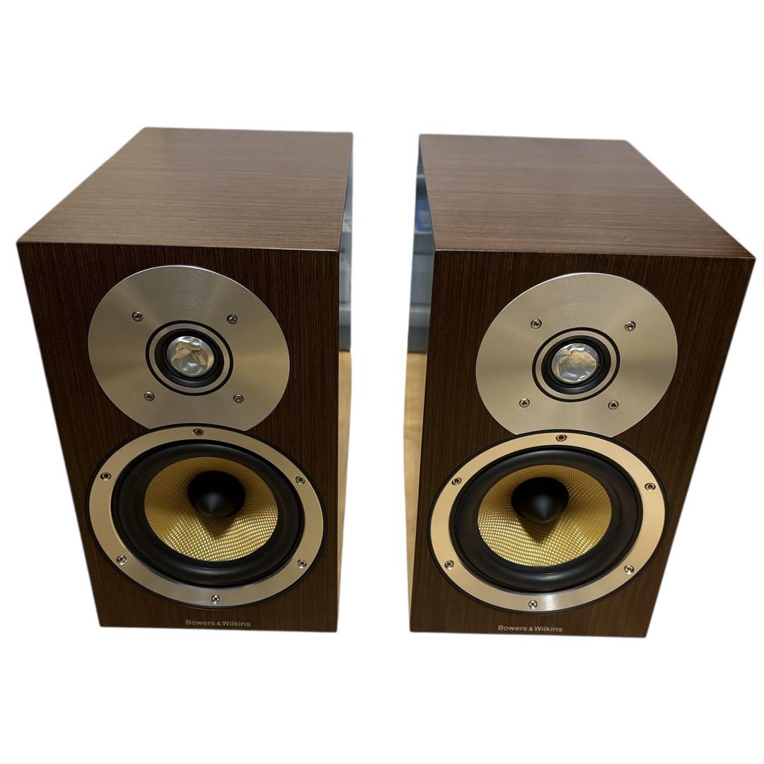 【訳あり美品】B&W CM1 スピーカーペア ローズナット（ツイーター凹みあり）