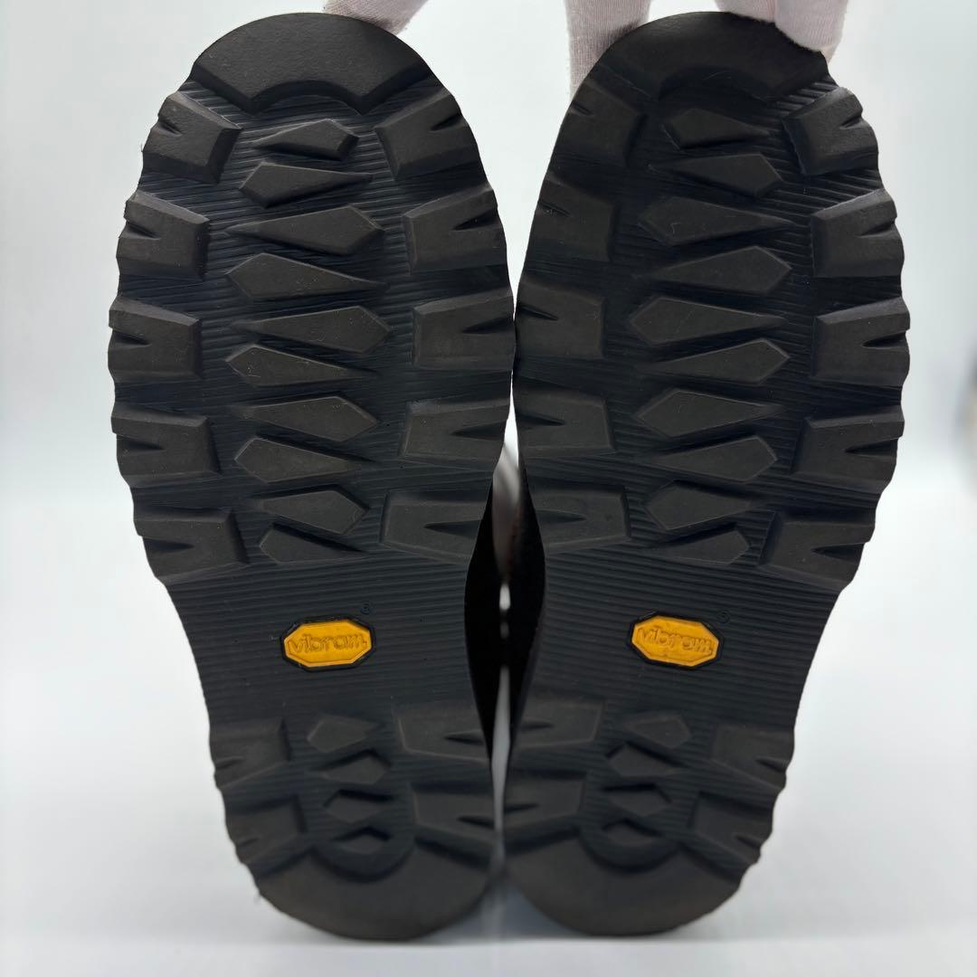 美品✨UGG アグ ムートン エンジニアブーツ ダークブラウン 25cm