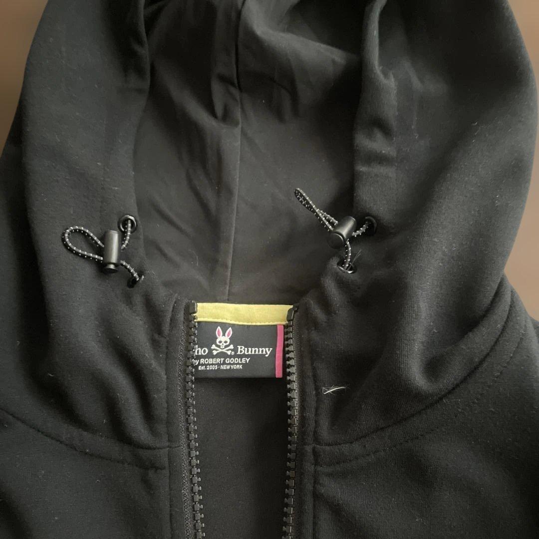 Psycho Bunny ブラックジャージ上下セット　ゴルフウェア