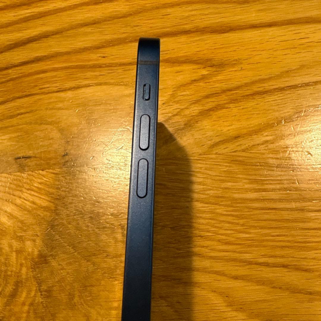 Apple iPhone 12ブルー128GB本体 箱、充電ケーブル付き