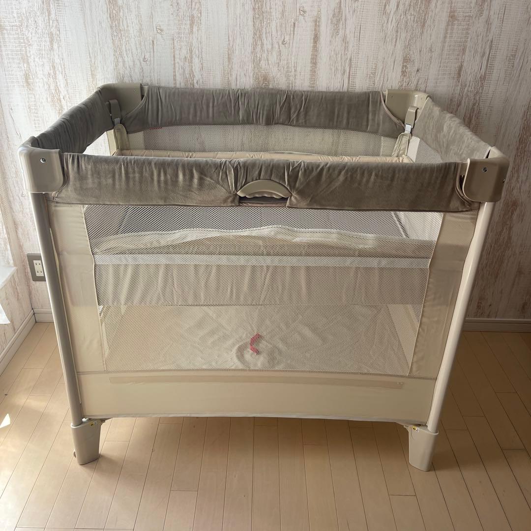 Aprica アップリカ ココネルエアープラス66044折りたたみベビーベッド