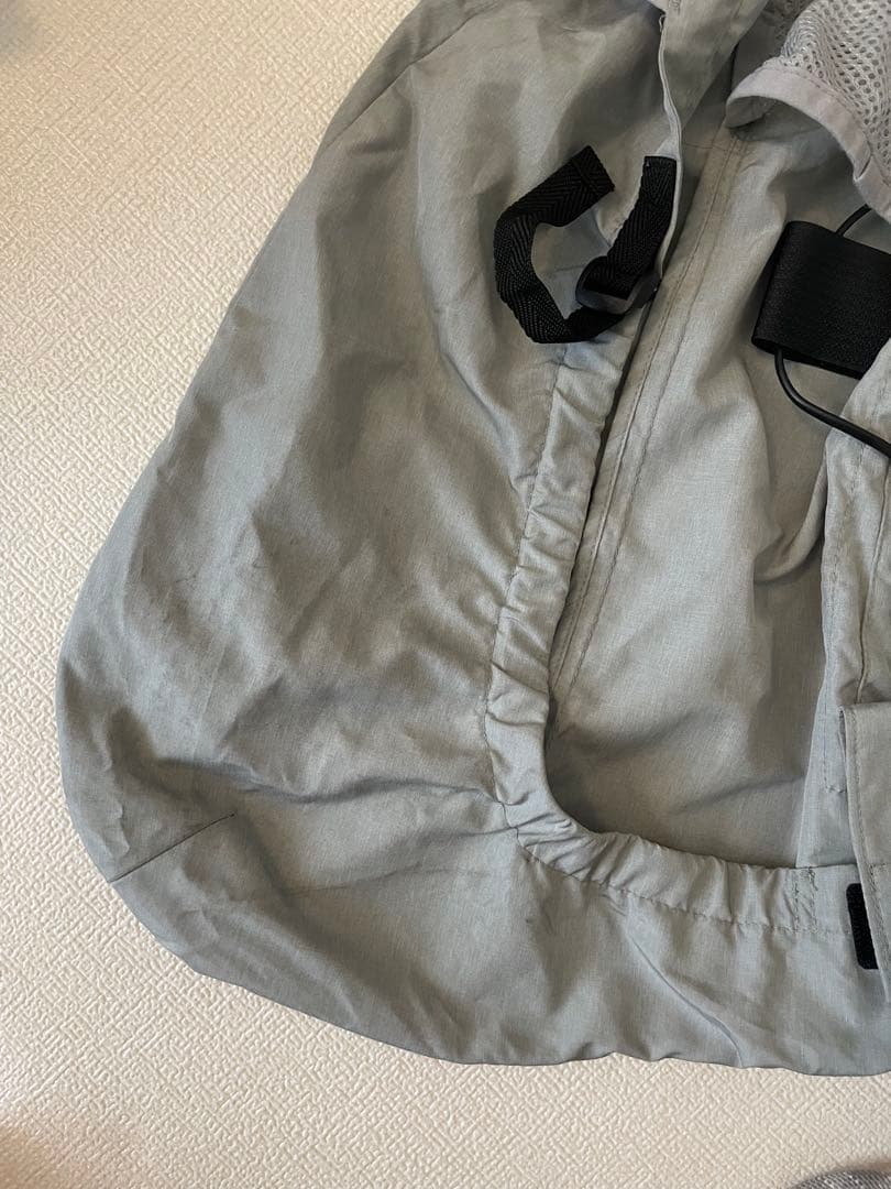 BabyHopper ファン付き抱っこ紐カバー グレー