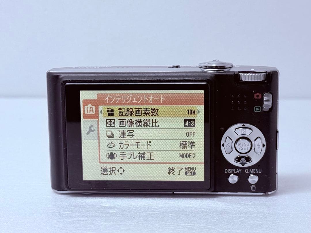 LUMIX DMC-FX35 ブラック 動作確認済 コンデジ 10メガピクセル