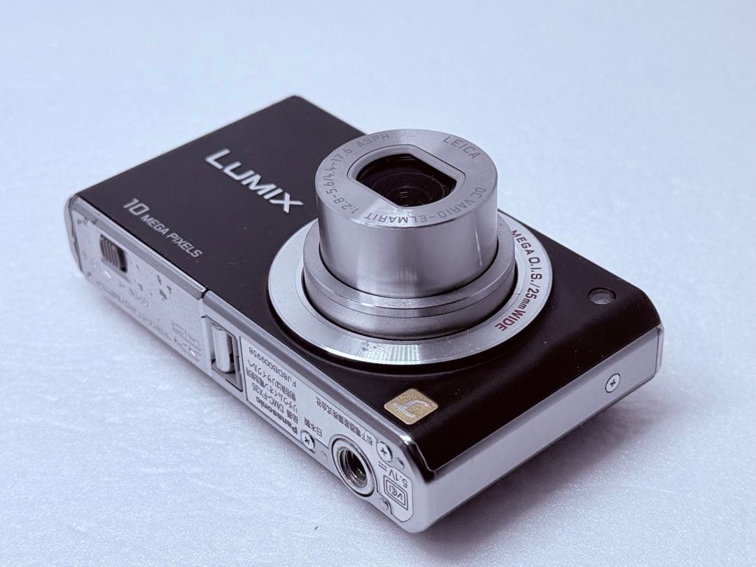 LUMIX DMC-FX35 ブラック 動作確認済 コンデジ 10メガピクセル