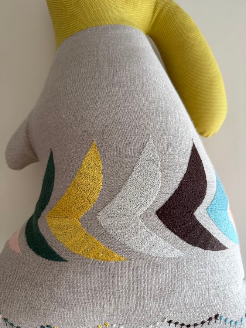 ミナペルホネンうさぎクッション bird minä perhonen