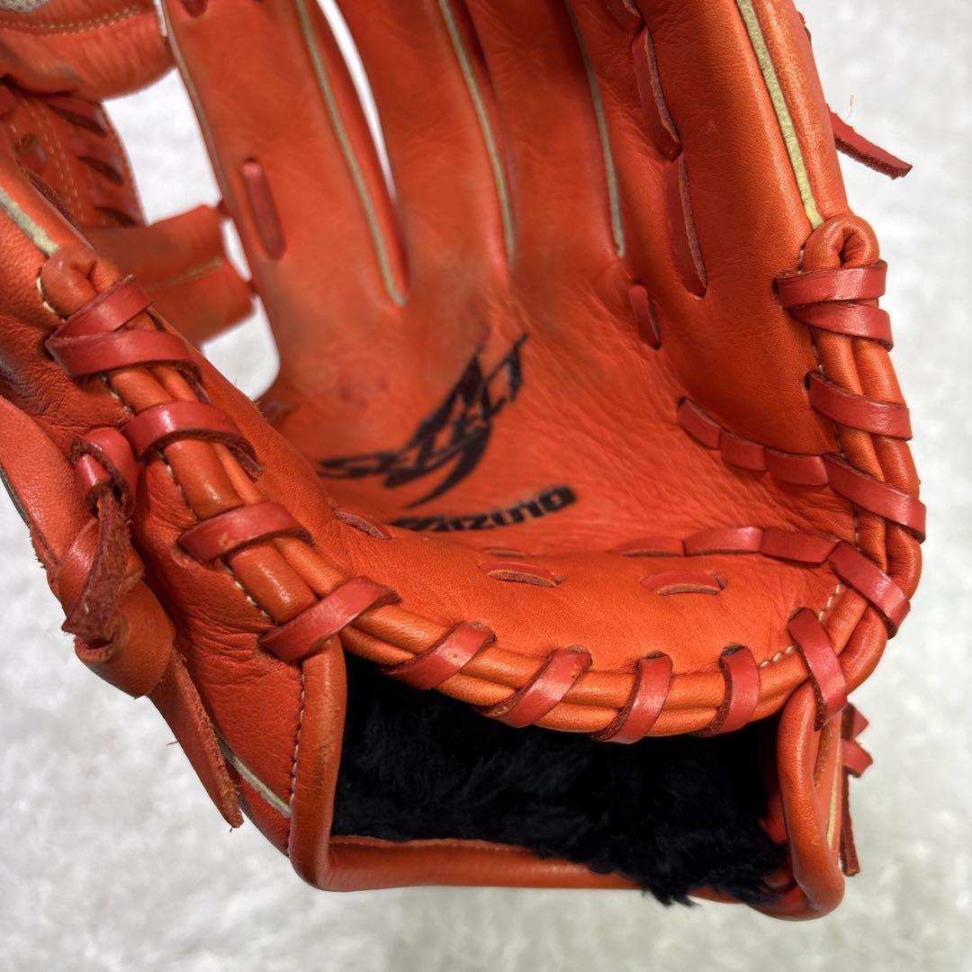 ミズノ セレクトナイン 軟式グローブ　一般　即戦力　オレンジ　大人用　グラブ