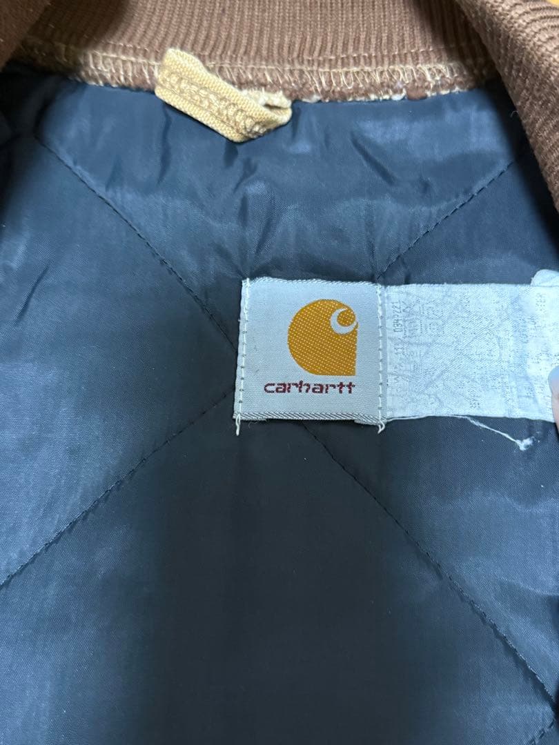 Carhartt カーハート ダック ベスト 古着 ベージュ