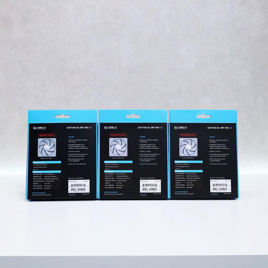 LIAN LI SL-INFINITY 140 RB WT 1個入×3個　⑲