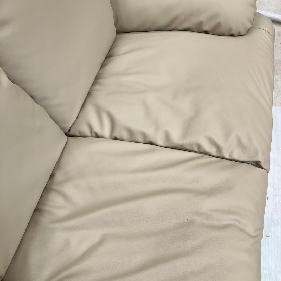 【福岡市 近郊限定】NITORI Nシールド 2人掛けソファ ブラウン 配送無料