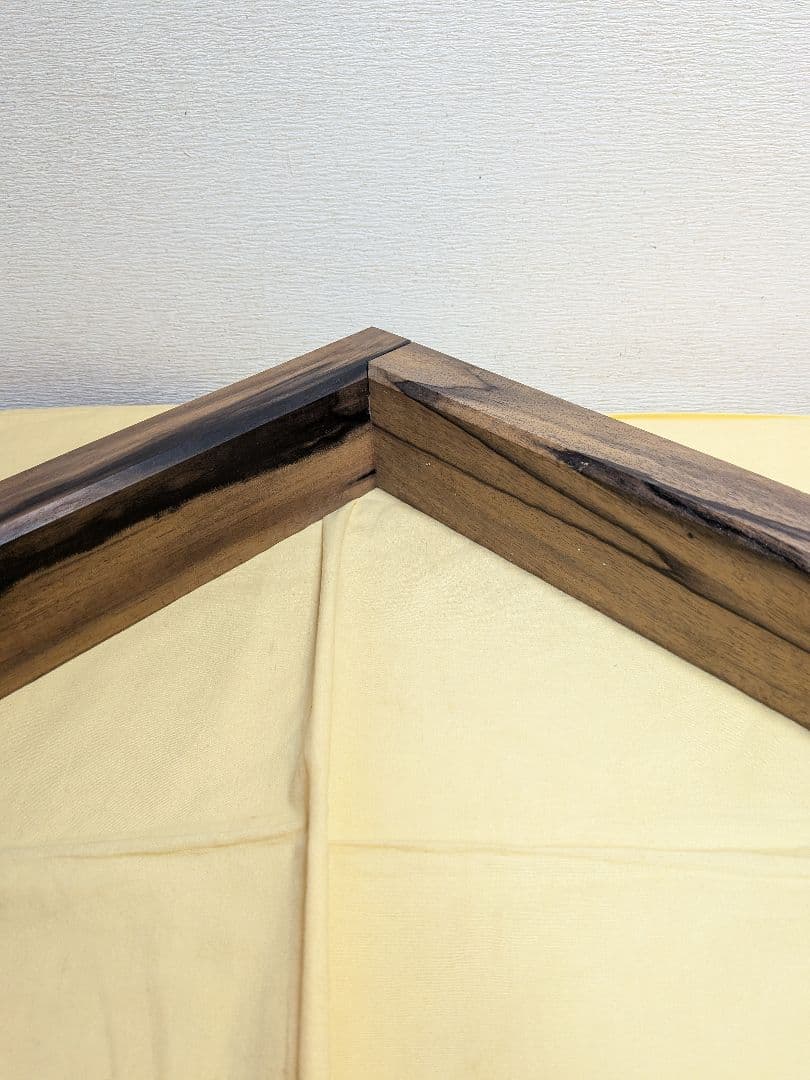 お茶道具　黒柿　炉縁