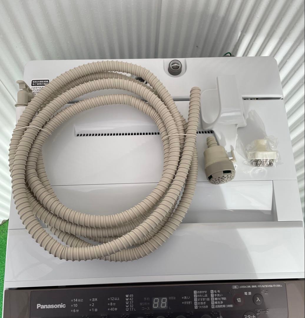 974パナソニック Fシリーズ ブラウン 6kg洗濯機 槽カビ予防 風乾燥機能付