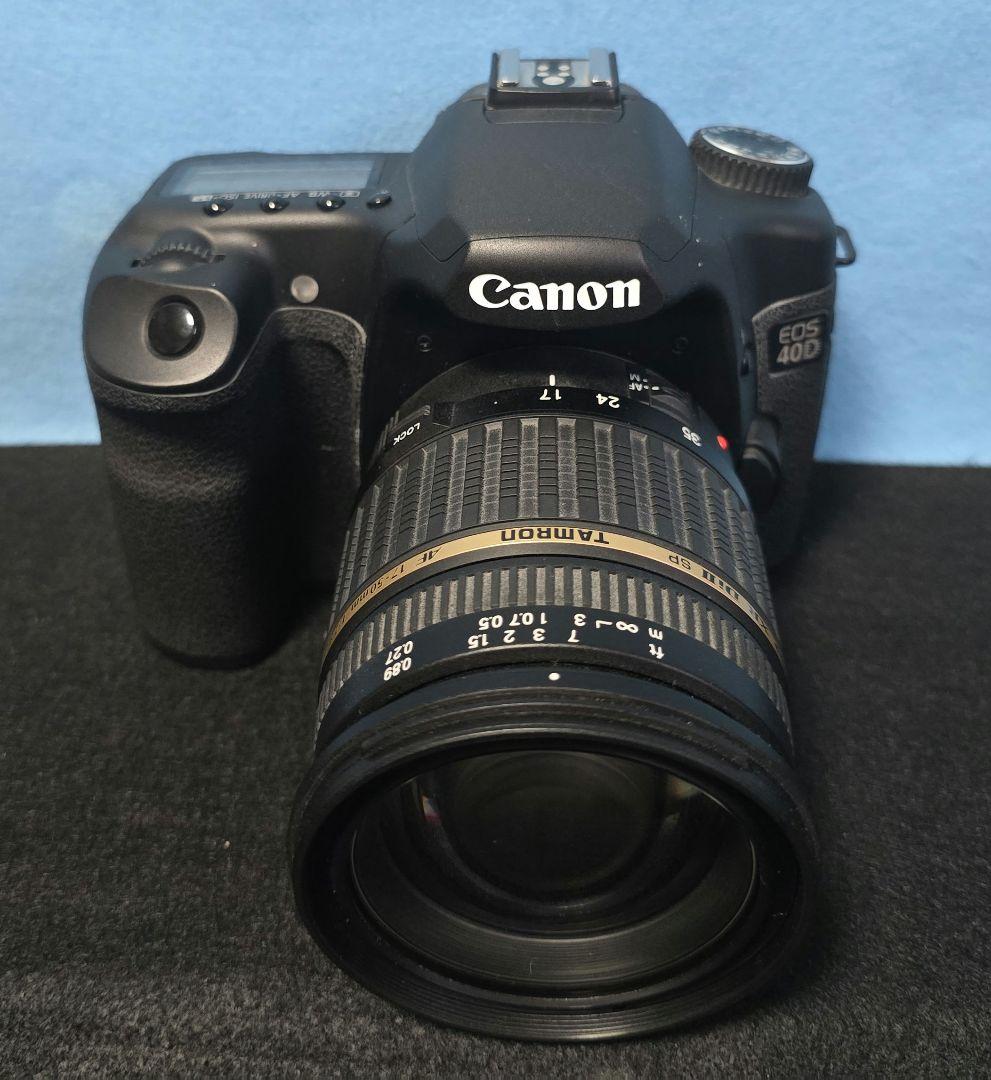Canon EOS 40D デジタル一眼レフ　Tamron 17-50mmレンズ