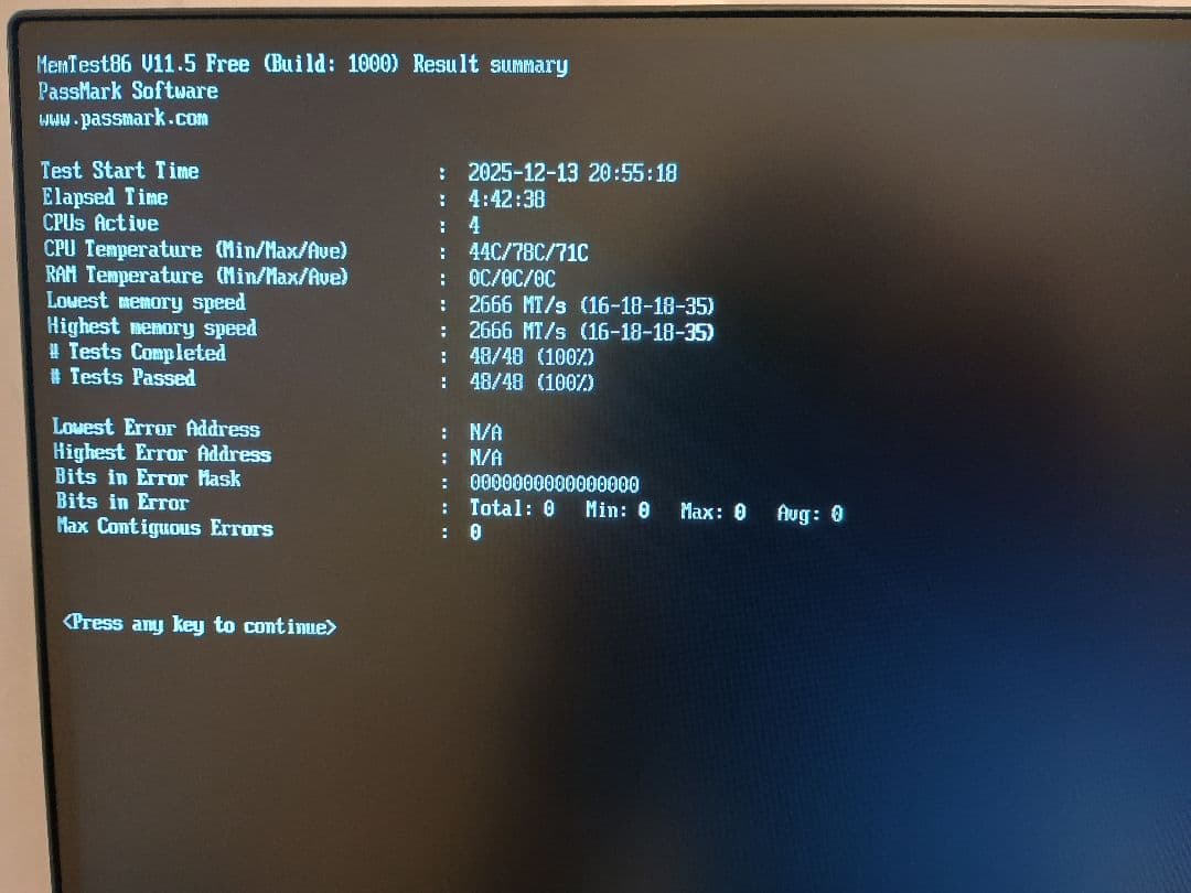 【中古】Panram DDR4 SO-DIMM 32GB(16GB×2枚)