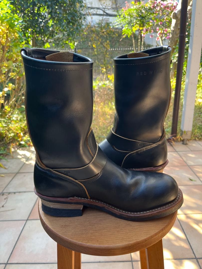 C*1様 レッドウィング　9268 エンジニアブーツ　ブラッククロンダイク　US