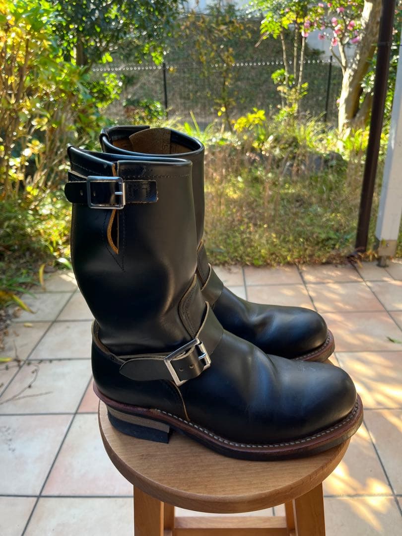 C*1様 レッドウィング　9268 エンジニアブーツ　ブラッククロンダイク　US