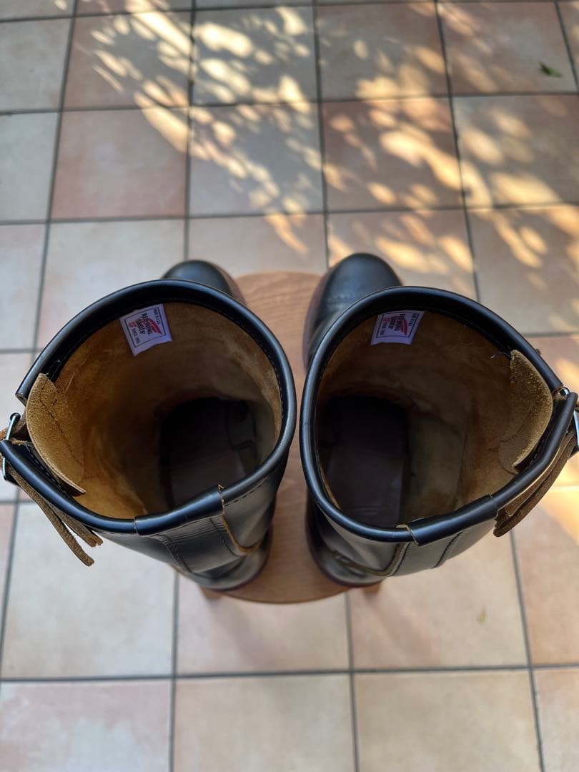 C*1様 レッドウィング　9268 エンジニアブーツ　ブラッククロンダイク　US