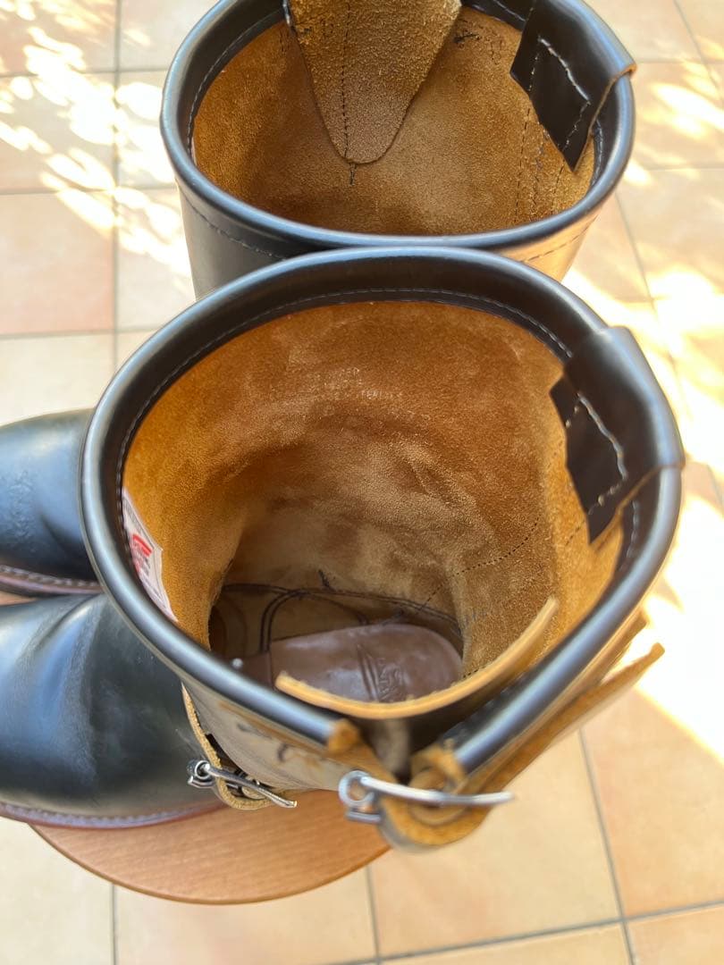 C*1様 レッドウィング　9268 エンジニアブーツ　ブラッククロンダイク　US