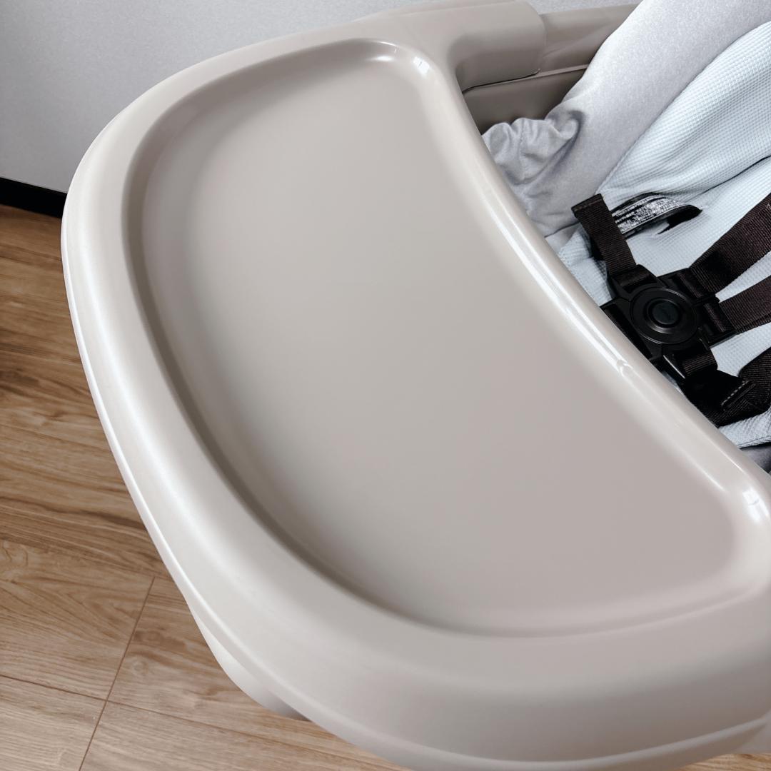 【極美品】コンビ ネムリラ AUTO SWING ミントグレー ハイローチェア