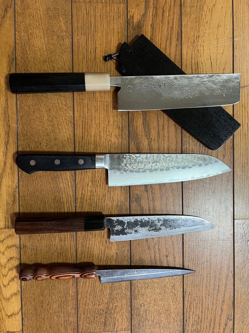 4本セット小山-木屋製　青紙鋼