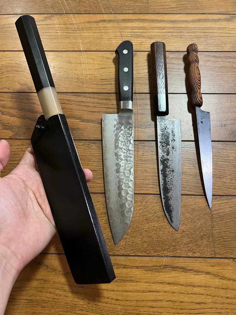 4本セット小山-木屋製　青紙鋼