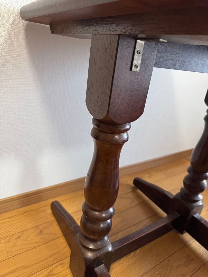 アンティーク　木製テーブル　サイドテーブル