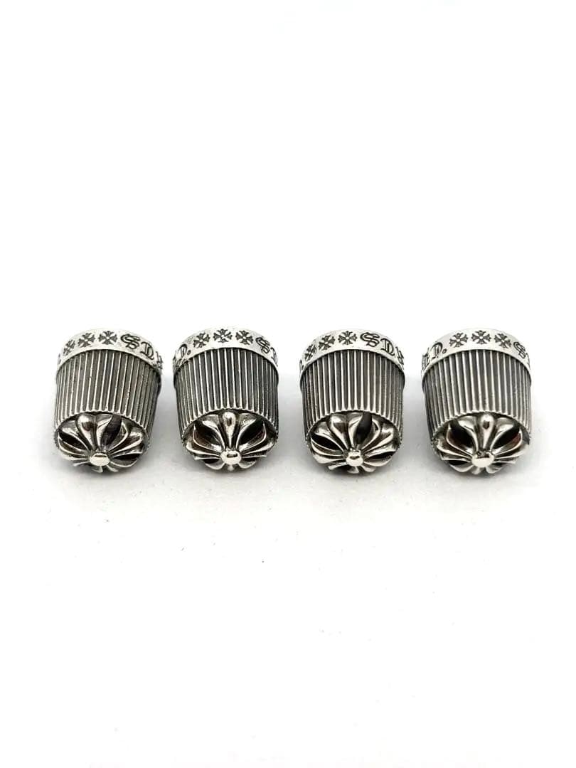 クロムハーツ CHROME HEARTS 18年クリスマス バルブキャップ4個