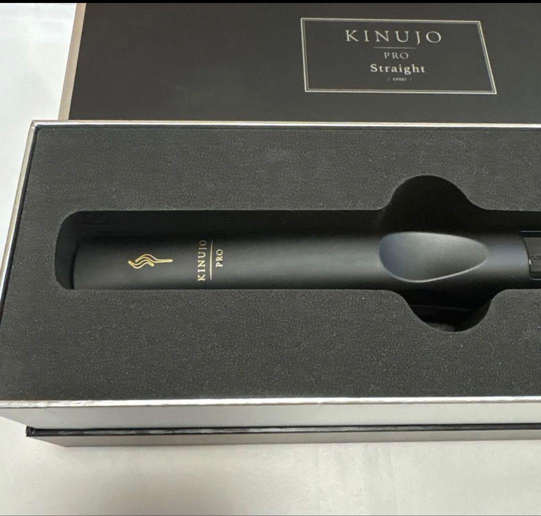 絹女　KINUJO プロ ストレートヘアアイロン KP001