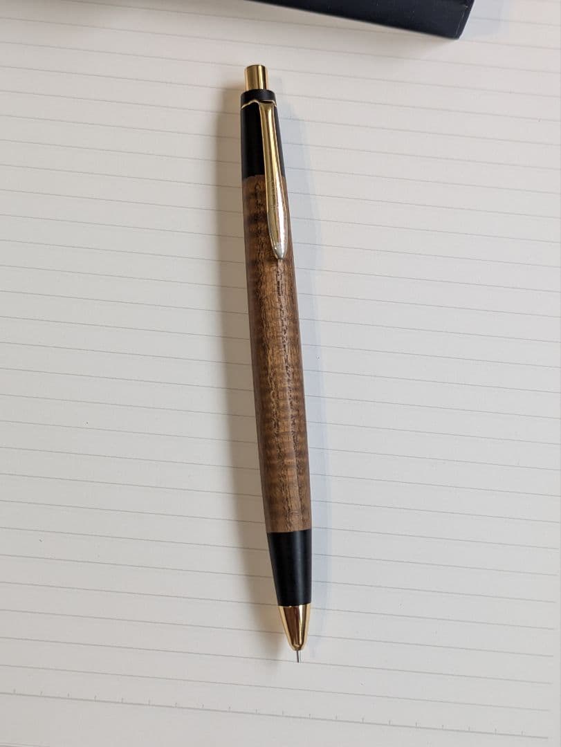 ジャンク　野原工芸　新型　キハダ　シャープペンシル