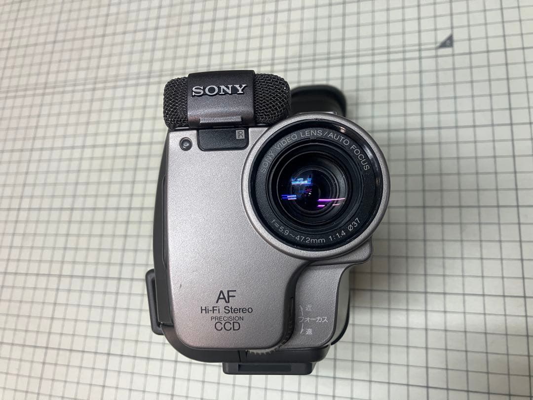 動作品　SONY videoHi8 ビデオカメラ CCD-TR1