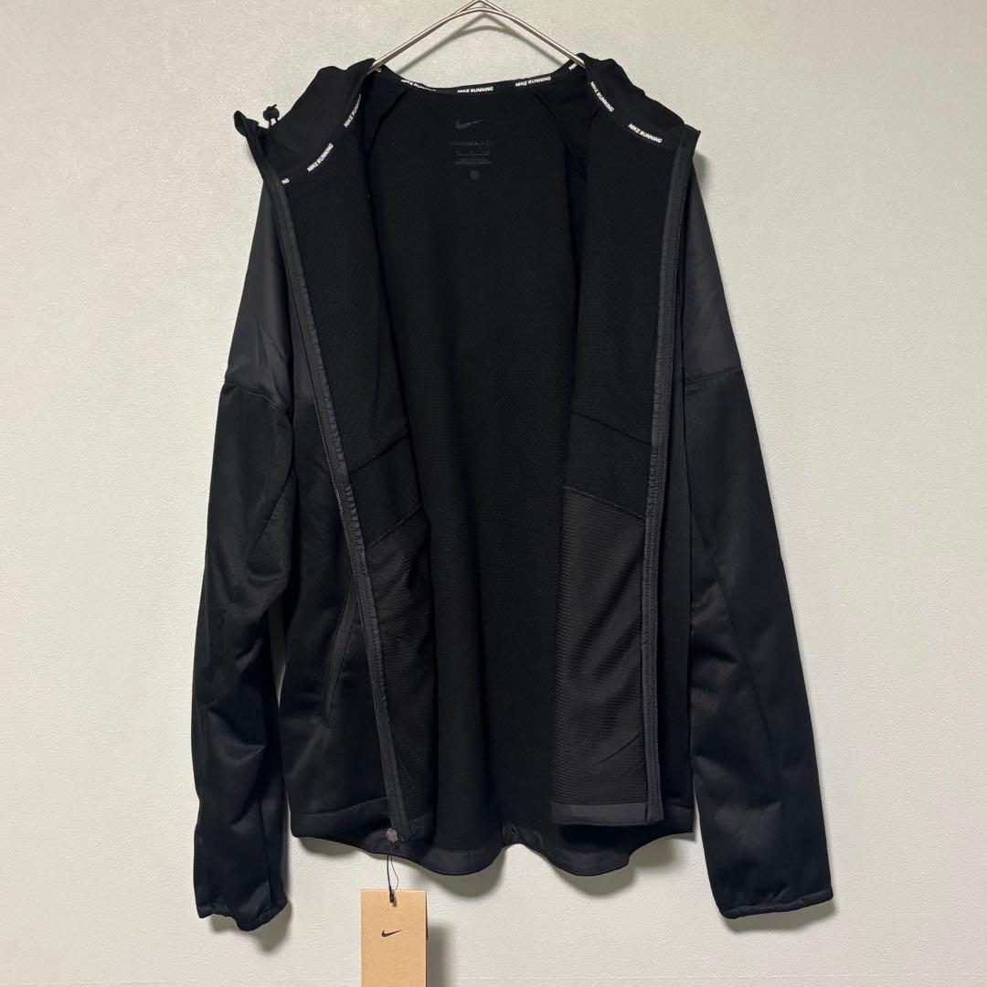 M 新品 ナイキ ランニングジャケット スフィア 防寒 サーマ ウィンドブレーカ