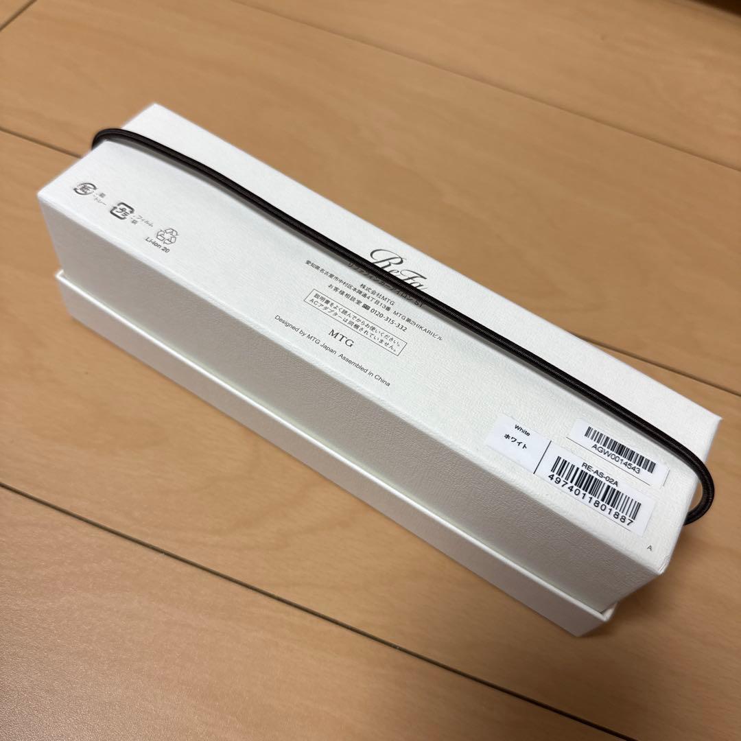 リファ　フィンガーアイロンST ホワイト