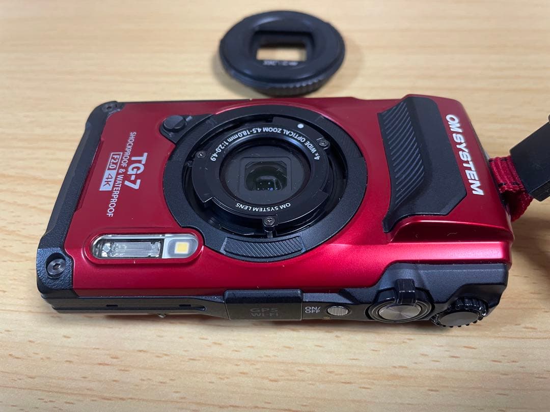 OM SYSTEM TG-7 ・レッド