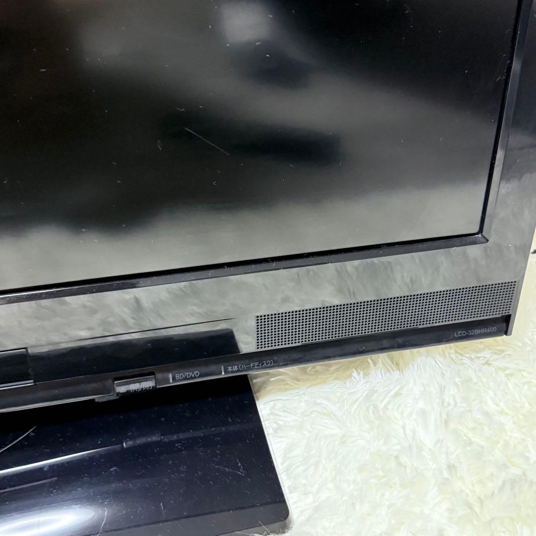 三菱 REAL LCD-32BHR400 ブルーレイ HDD 内蔵 液晶テレビ
