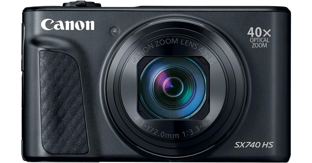 ✩新品/未使用✩ワケアリ品 Canon PowerShot SX740HS BK