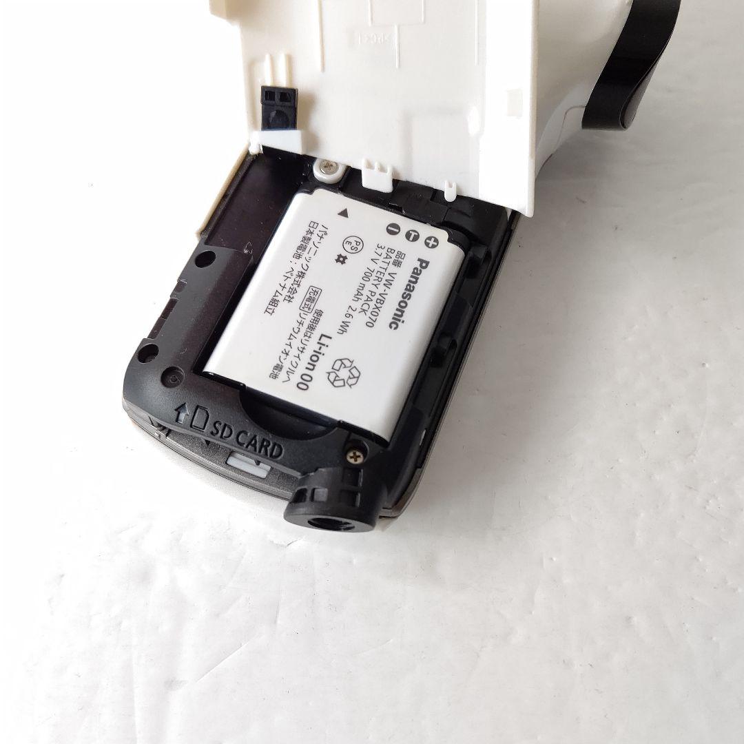 パナソニック　デジタルビデオカメラ　美品　HX-DC1 クールホワイト