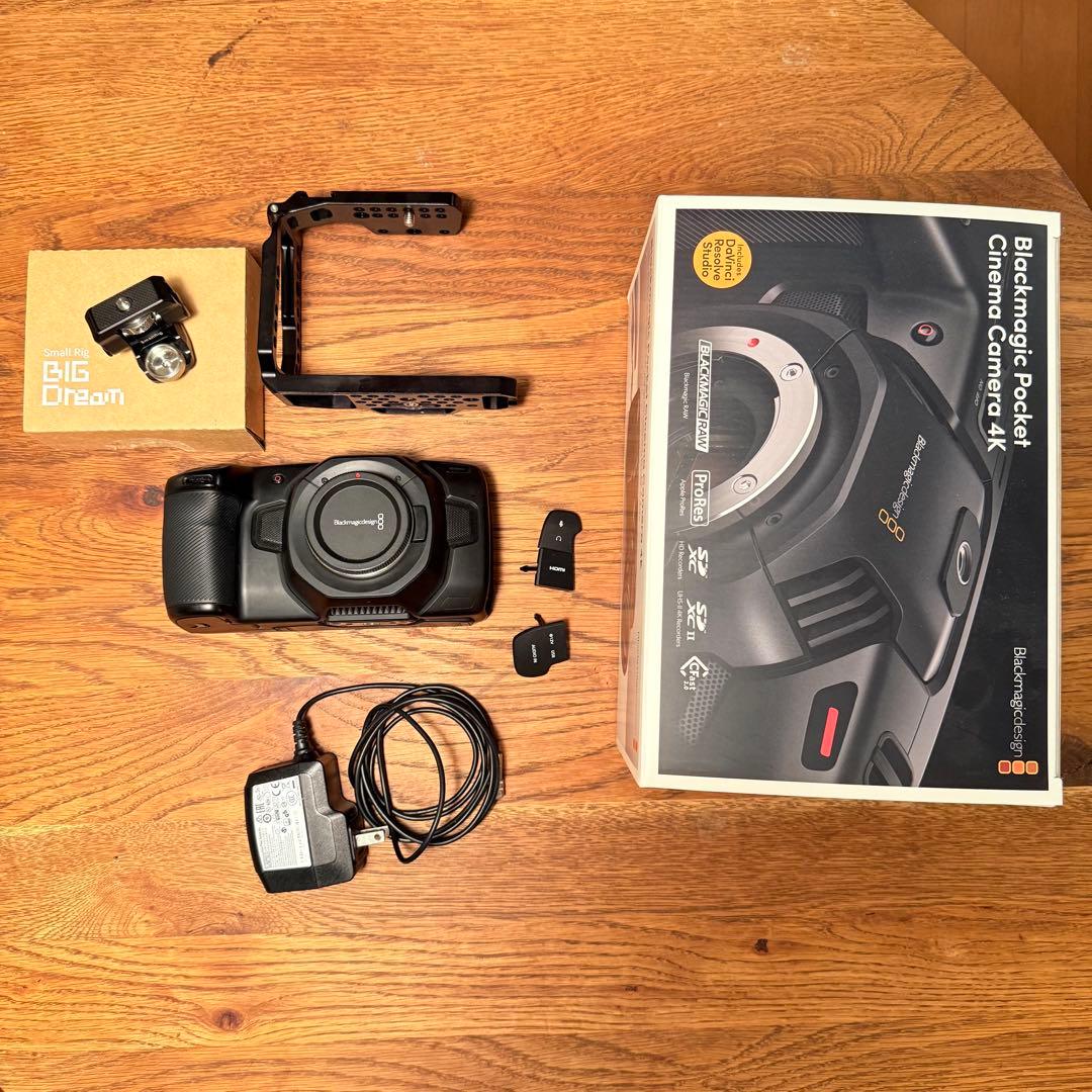 ビデオカメラ Blackmagic Pocket Cinema Camera 4K