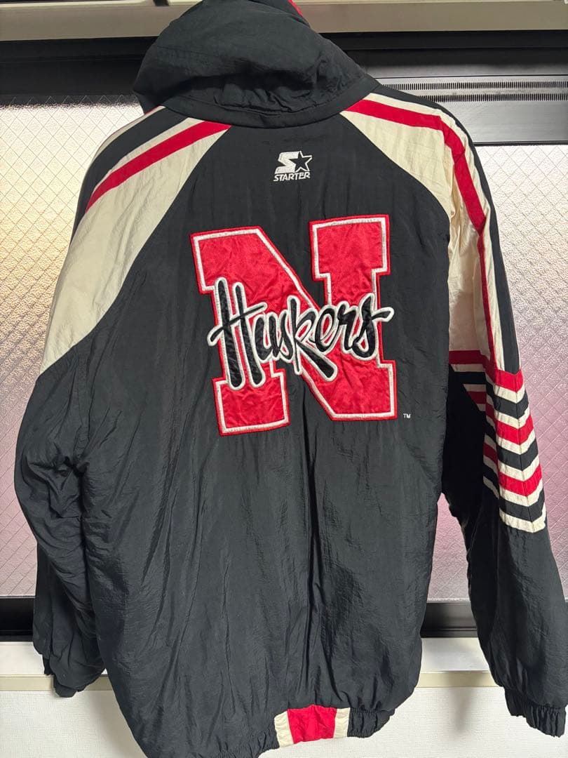 Starter Huskers フード付きジャケット