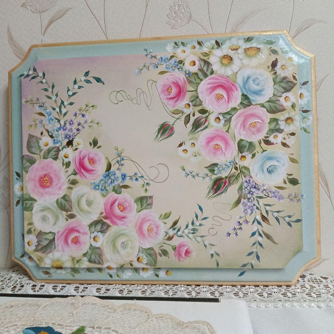 トールペイント作品　ヴィオラです。