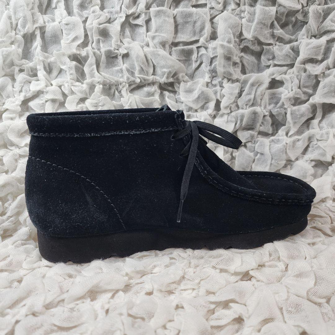 クラークス ゴアテックス レザー スエード ワラビー デザートブーツ モカシン