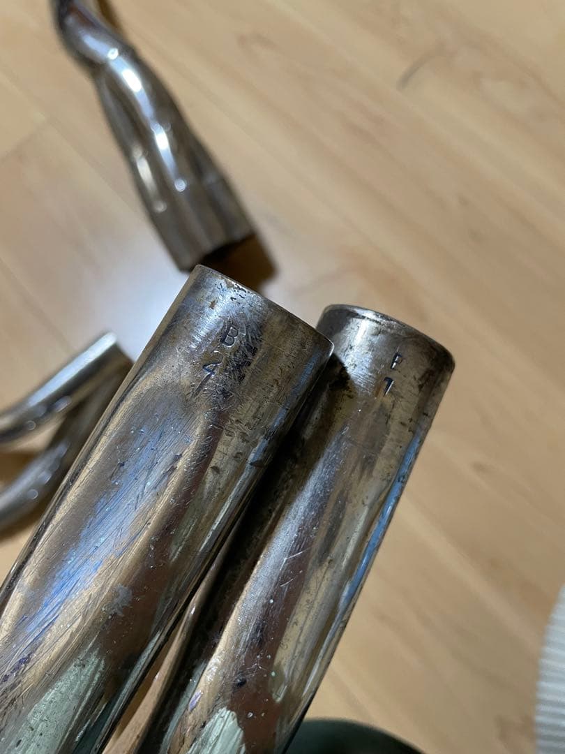 ZRX400用 RPM管 規制前 MK-R 当時物 P管　マフラー