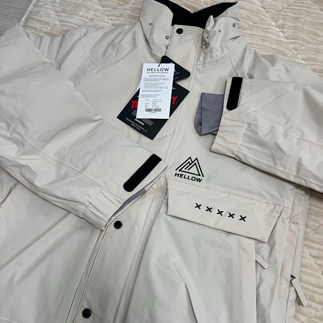【新品未使用】HELLOW スノボウェア スノボジャケット ユニセックスMサイズ