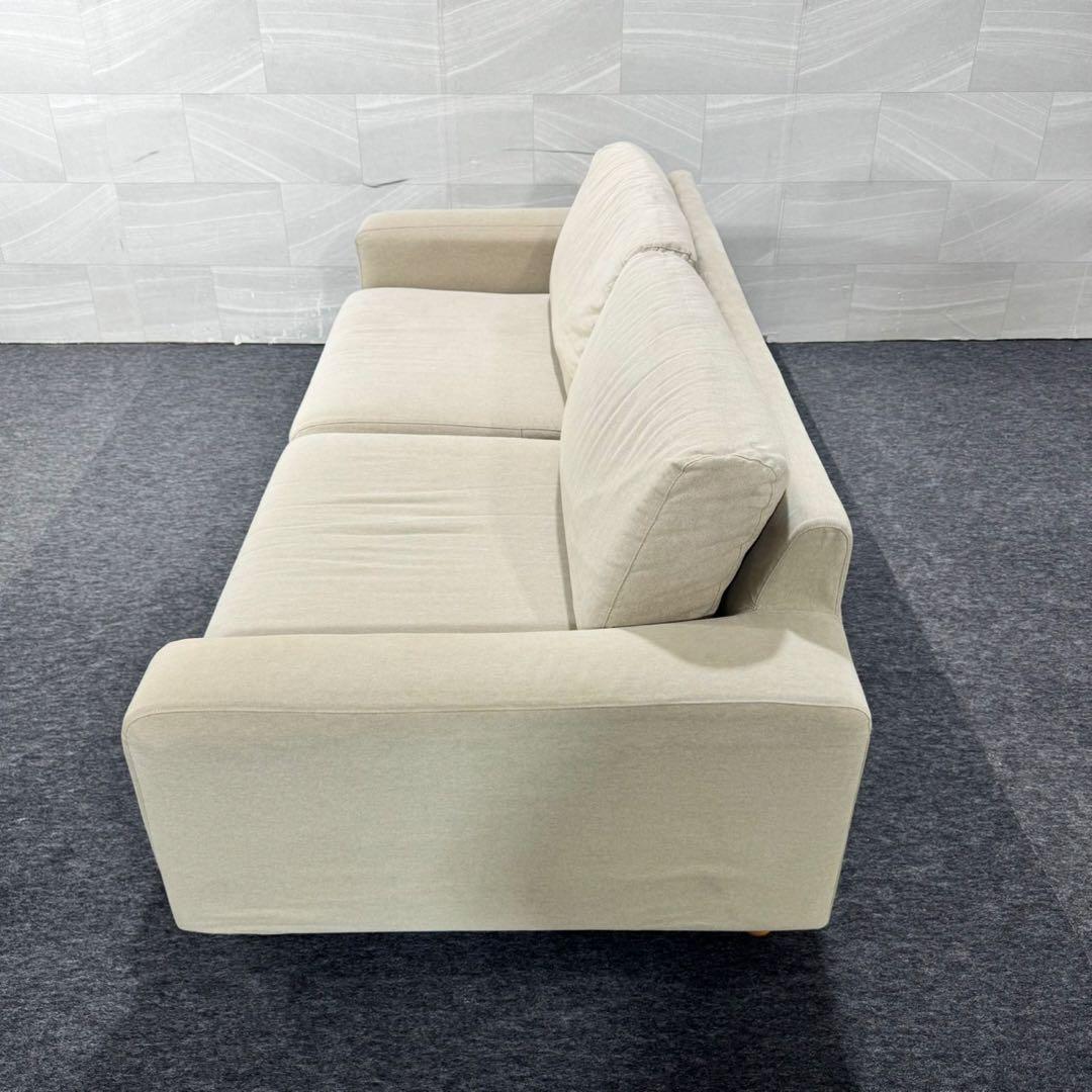無印良品 MUJI ファブリックソファ 2.5人がけ 人気商品 d5240