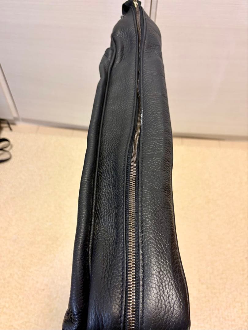 Ermenegildo Zegna ブラックガーメントバッグ