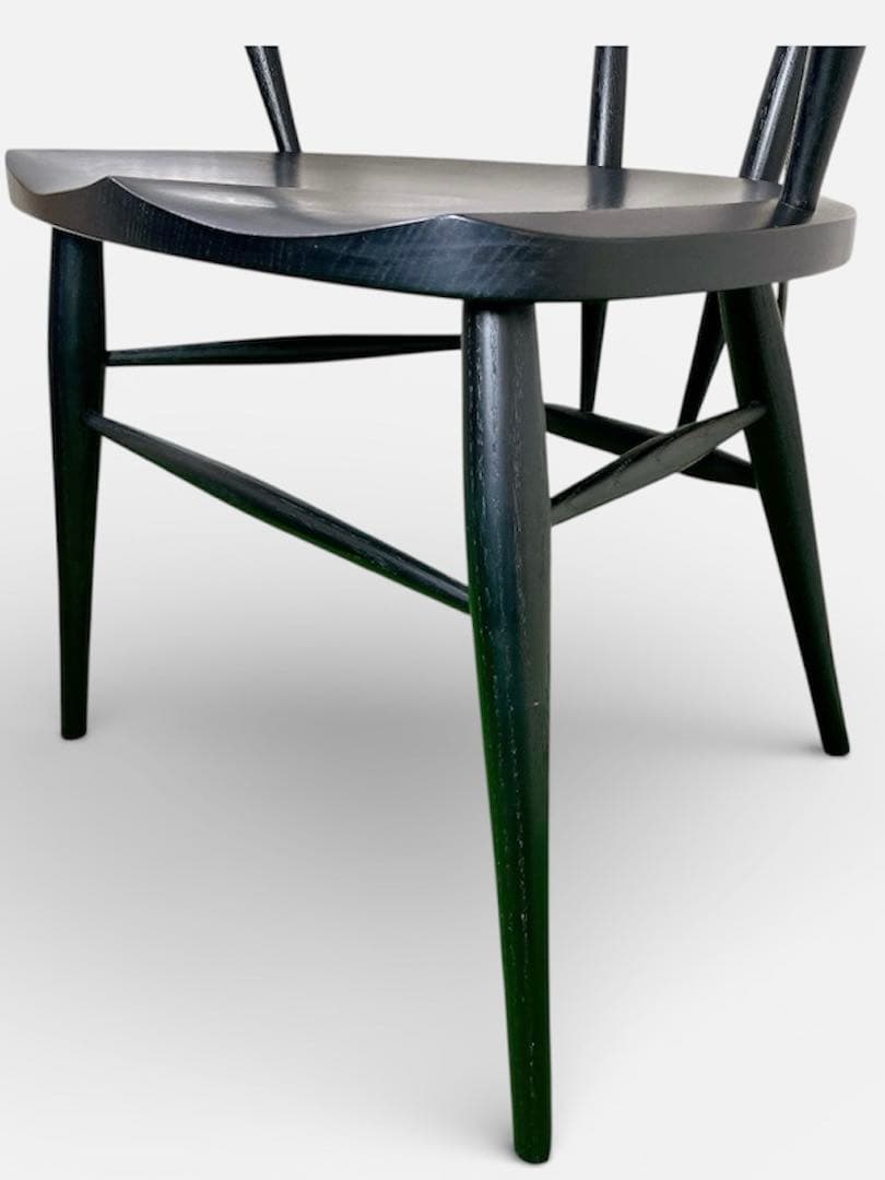 美品！かわいい　おしゃれ　柏木工　カフェチェア　椅子 オーク W512A