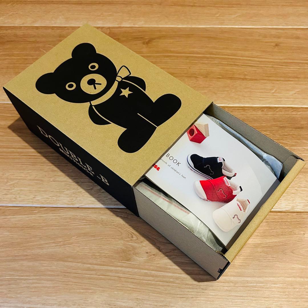 ミキハウス　ダブルビー　スニーカー　靴　15.5cm 日本製