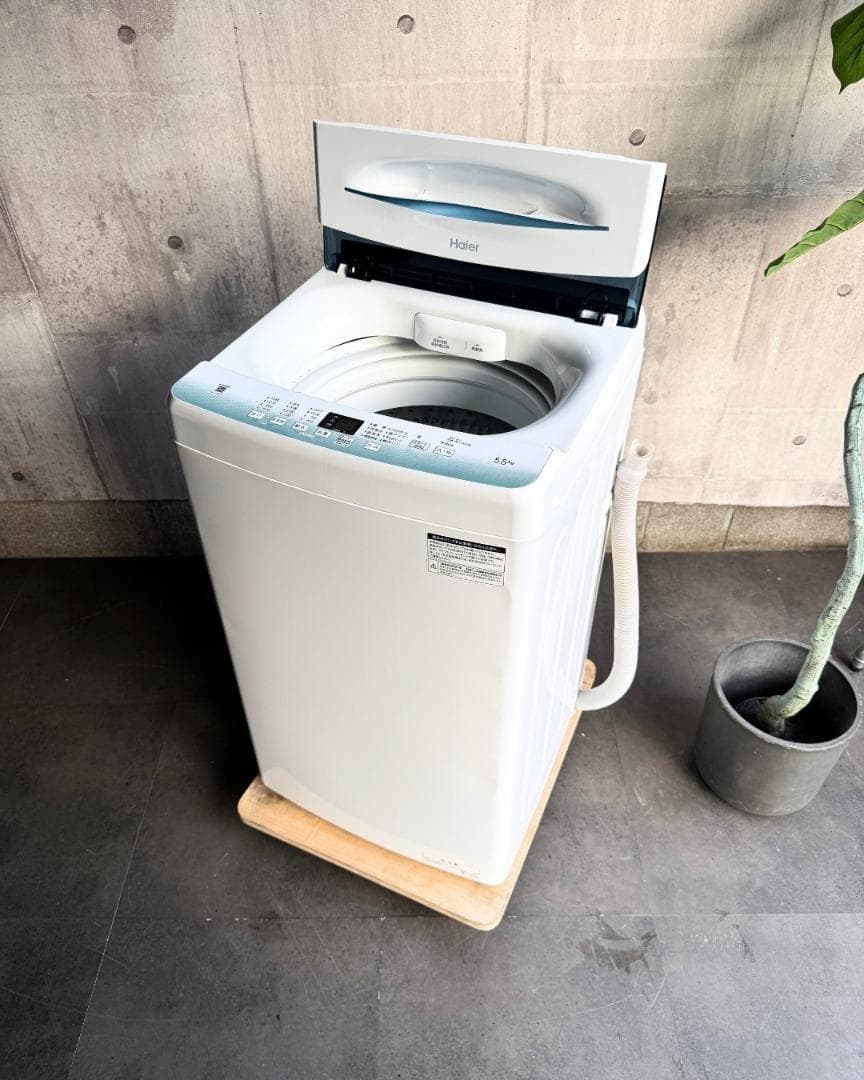 設置まで✨ Haier 一人暮らし洗濯機 5.5kg✨ 2021年製⭕️